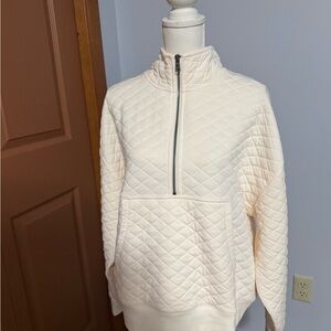 DSG Women's Cream Fleece Pullover